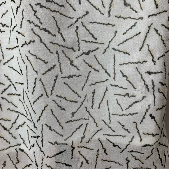 BCBGENERATION Asymmetrical Abstract Confetti Mini Skirt XS - Picture 9 of 12